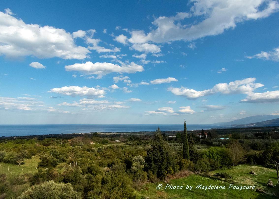 Ferienwohnung Panoramaloft - Quality, View, Sea & Mountain Litochoro Exterior foto