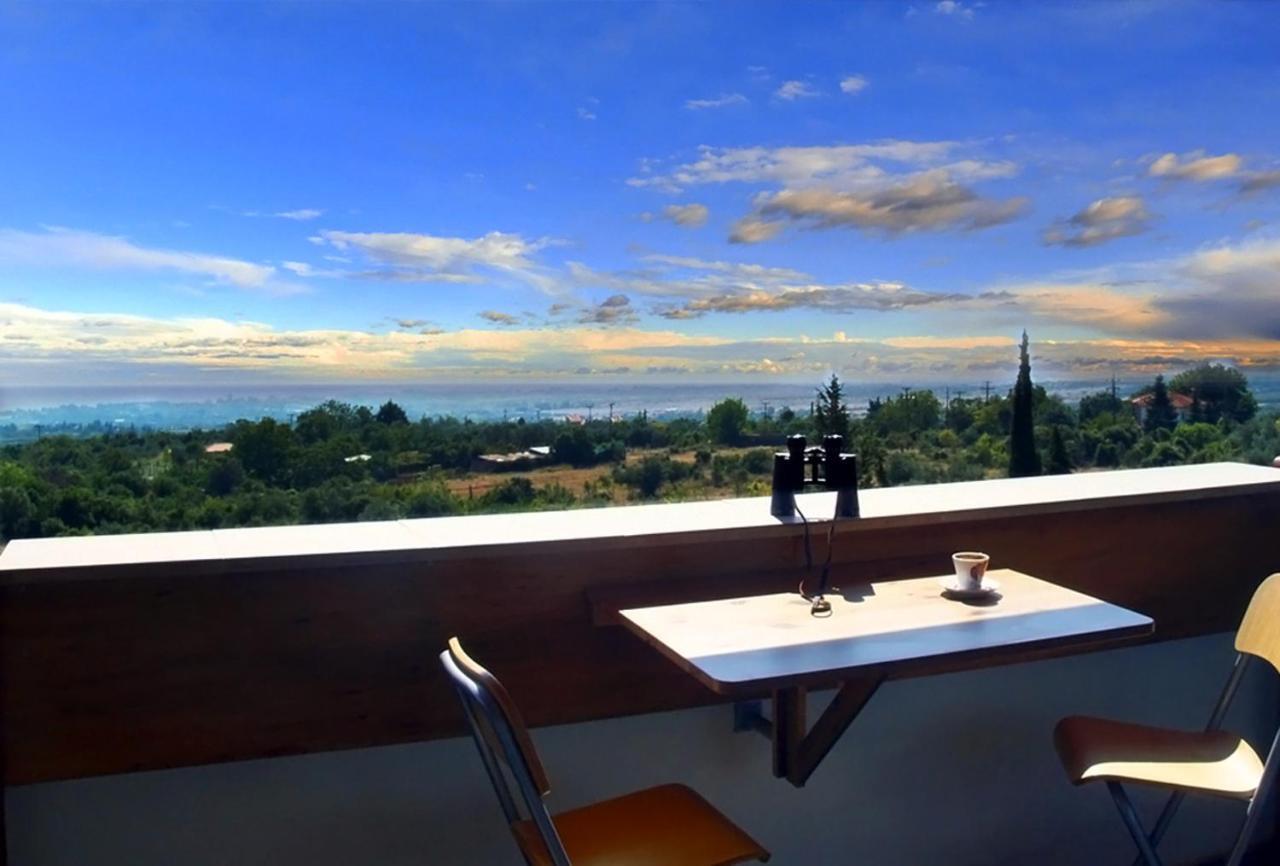 Ferienwohnung Panoramaloft - Quality, View, Sea & Mountain Litochoro Exterior foto
